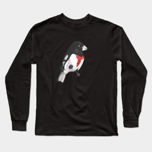 Rose-Breasted Grosbeak Long Sleeve T-Shirt